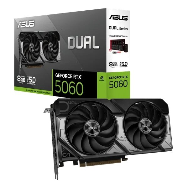 Card màn hình NVIDIA GeForce RTX 5060 ASUS Dual OC