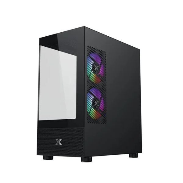 Vỏ case XIGMATEK ALPHARD M 3GF - EN44090 (mATX/Mid Tower/Màu Đen/3 fan vô cực)