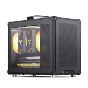 Case Jonsbo C6 Max (m-ATX) - Black/Đen