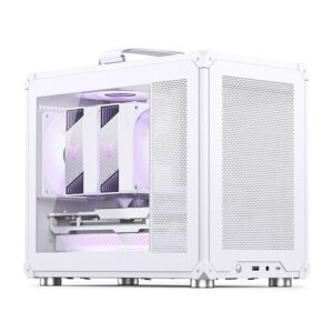 Case Jonsbo C6 Max (m-ATX) - White/Trắng
