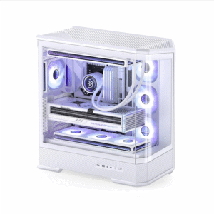 Case Jonsbo D400 (ATX) - White/Trắng
