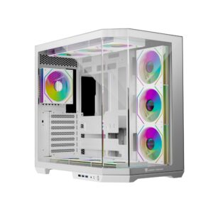 Case Leopard AS-01 ATX - White/Trắng