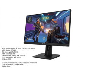 Màn hình Gaming AI Asus TUF VG279QM5A (27 inch, Full HD, IPS, 240Hz, 0.3ms, FPS)