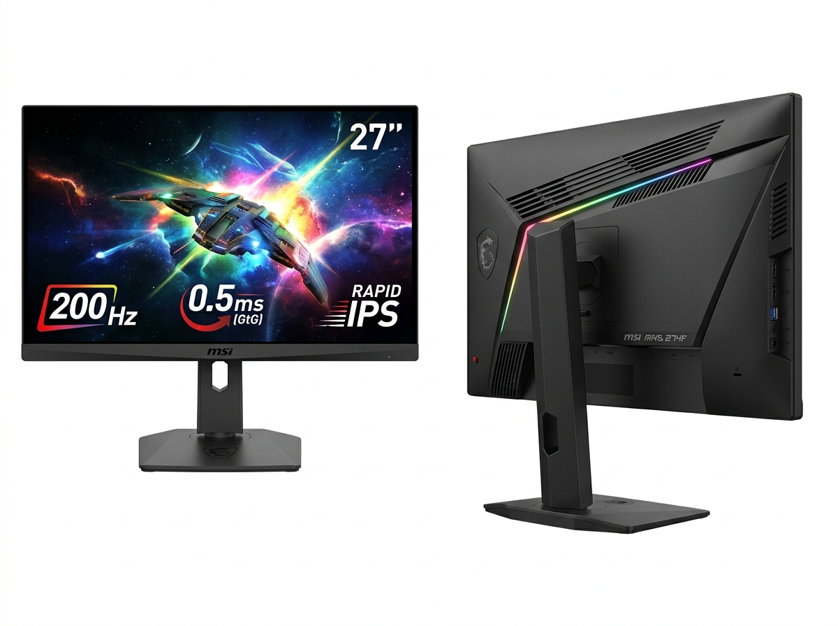 Màn hình Gaming MSI MAG 274F (27 inch, FHD, Rapid IPS, 200Hz, 0.5ms)