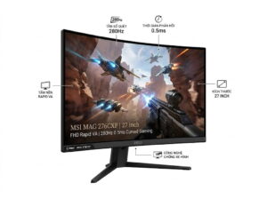 Màn hình gaming MSI MAG 276CXF (27 inch, FHD, Rapid VA, 280Hz, 0.5ms, cong)