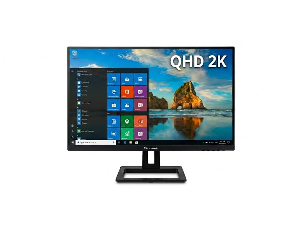 Màn hình văn phòng Viewsonic QHD VA2708-2K-MHD (27 inch, 2K, IPS, 100Hz, 1ms, phẳng)