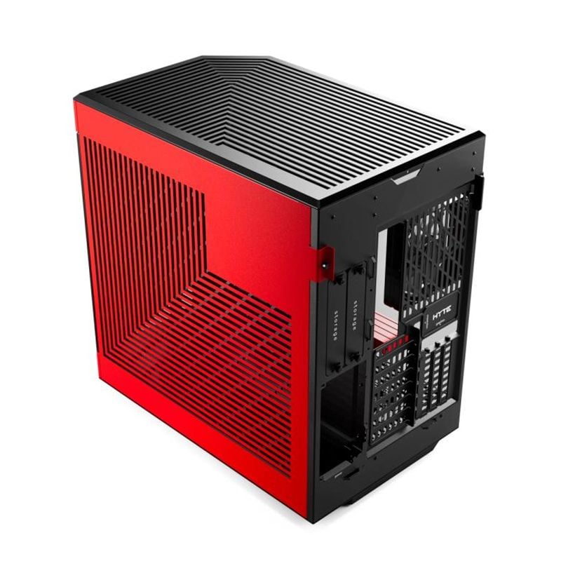 Case Hyte Y60 BlackCherry/Đen Đỏ - Riser PCIe 4.0 (CS-HYTE-Y60-BR)