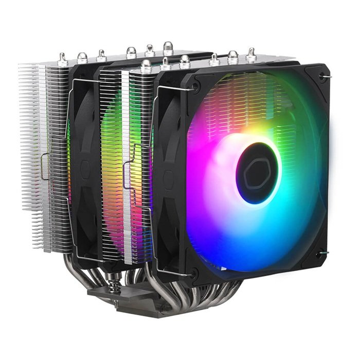 Tản Nhiệt CPU Cooler Master Hyper 620S ARGB Air Cooling Black