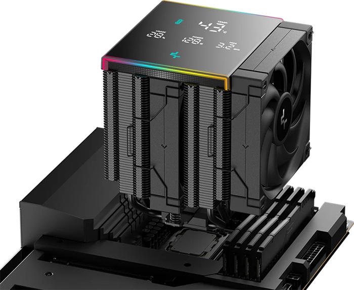 Tản nhiệt khí Deepcool AK620 Digital Pro Black