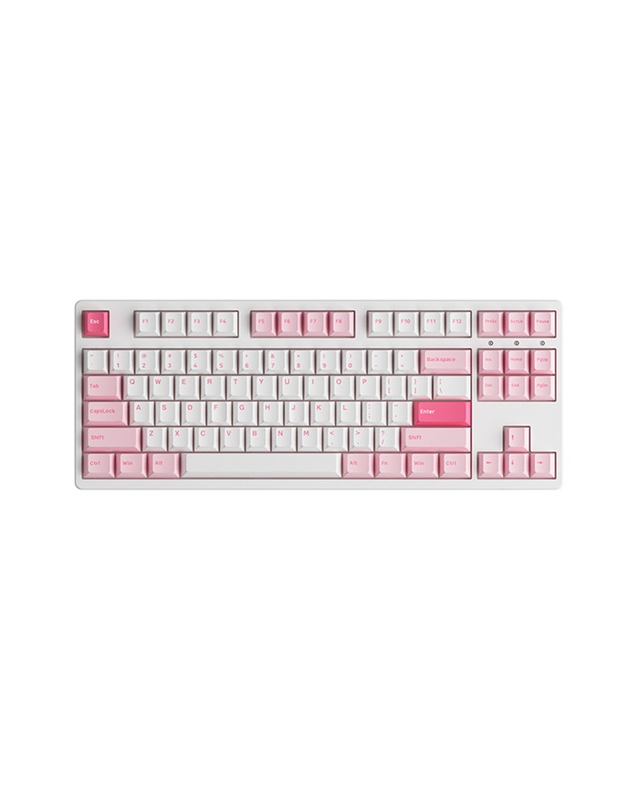 Bàn Phím Cơ Akko 3087 Plus Prunus Lannesiana | Akko CS Wine Red Switch