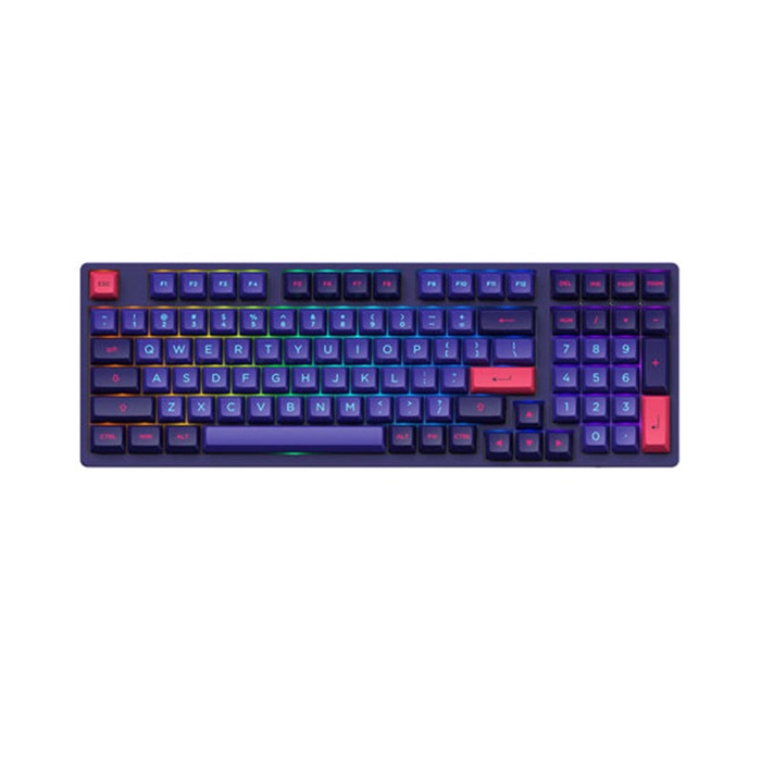 Bàn Phím Cơ Akko 3098 Neon - Switch Cream Yellow Pro