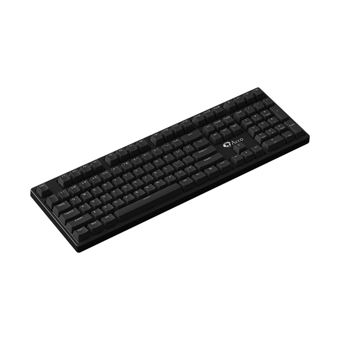 Bàn phím cơ Akko 3108 SR Black Shine Through - Switch Akko Blue (clicky)
