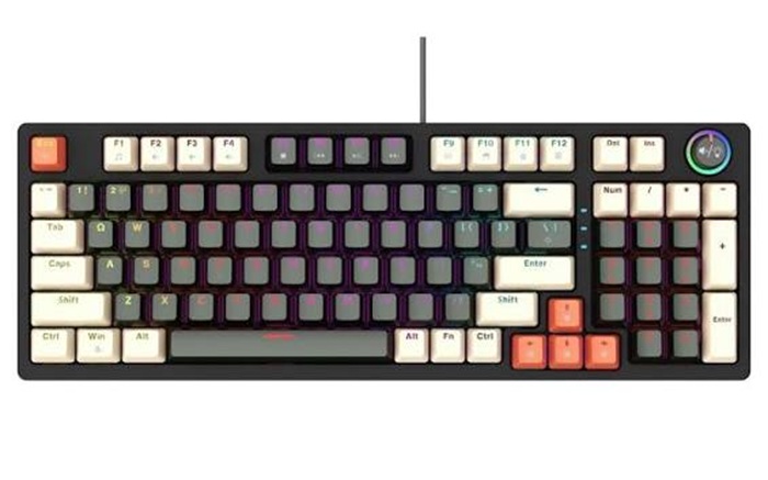 Bàn phím cơ E-Dra EK398 - Alpha (Brown/Blue/Red Switch)
