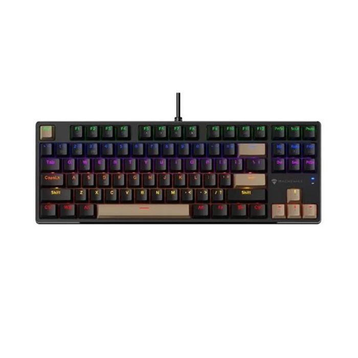 Bàn phím cơ Machenike K500B B87 Red Switch (Black - Brown)