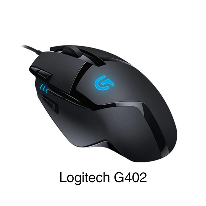 Chuột Logitech G402 Hyperion Fury Black Optical Gaming