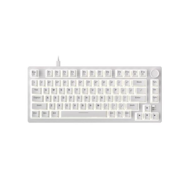 Bàn phím cơ DareU EK75 Full White Dream switch