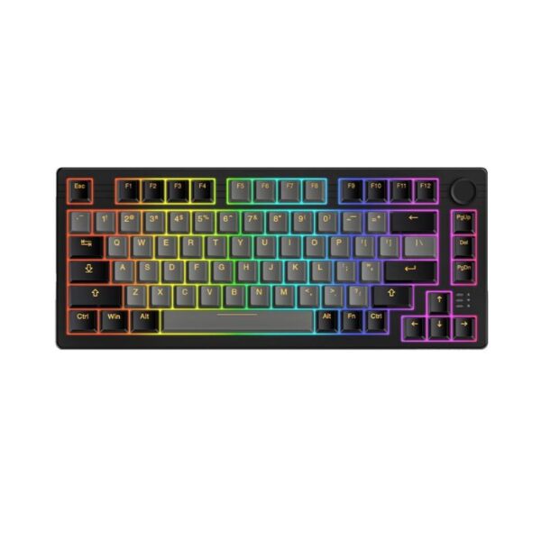 Bàn phím cơ DareU EK75 Pro Triple Mode Black Golden Dream switch