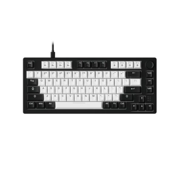 Bàn phím cơ DareU EK75 White Black DareU Dream switch (keycap PBT)