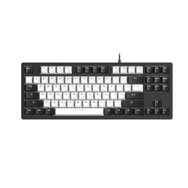Bàn phím cơ Gaming DAREU EK87 v2 White Black Dream Switch