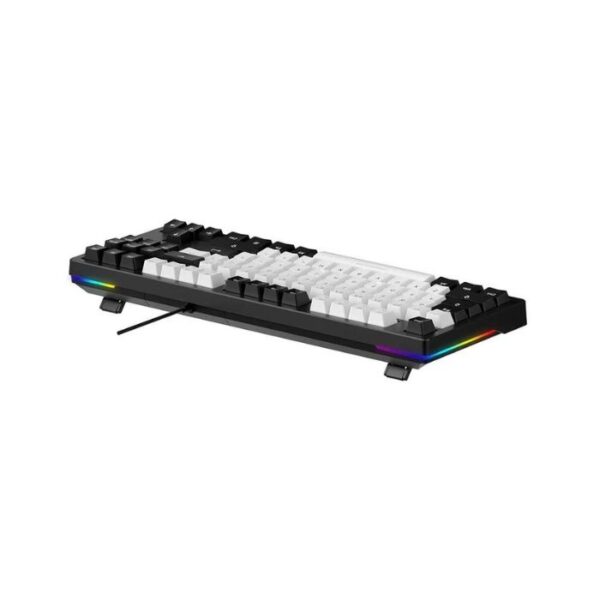 Bàn phím cơ Gaming DAREU EK87 v2 White Black Dream Switch