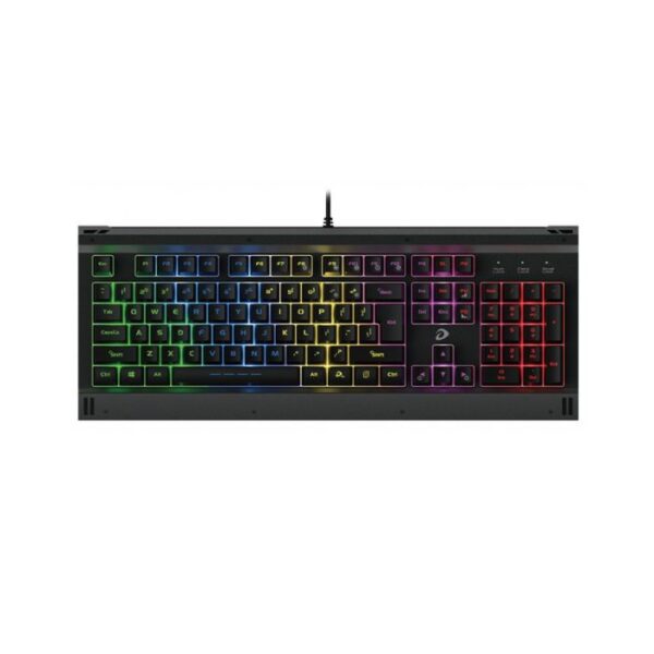 Bàn phím DareU LK145 Led Rainbow Gaming Black