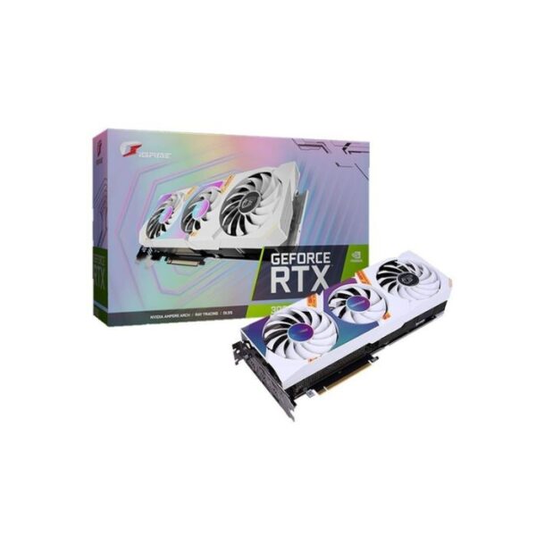 Card màn hình Colorful iGame RTX 3060 Ultra White OC 12GB L-V 3 Fan