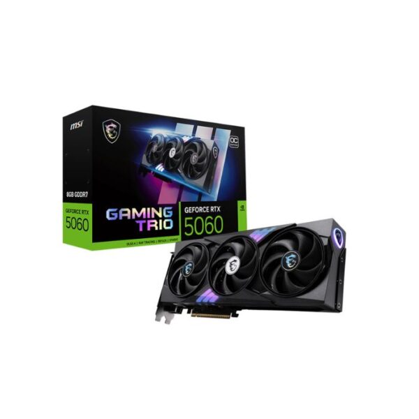 Card màn hình MSI GeForce RTX 5060 8G GAMING TRIO OC