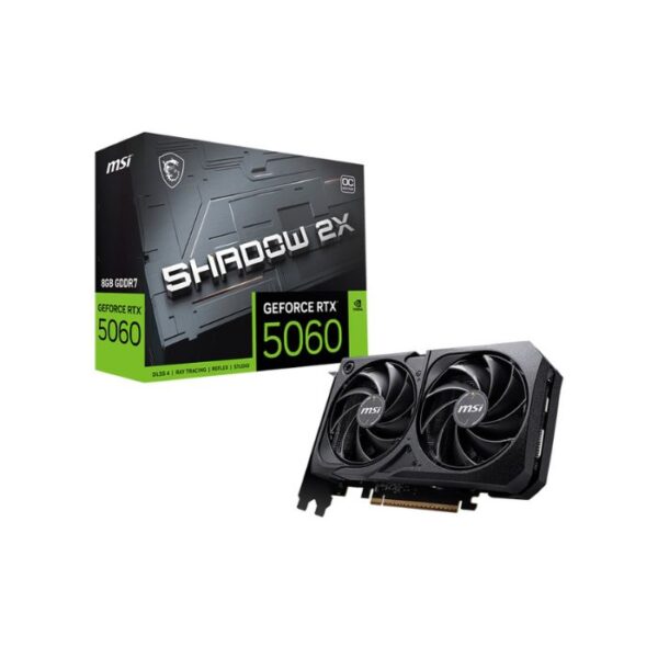 Card màn hình MSI GeForce RTX 5060 8G SHADOW 2X OC