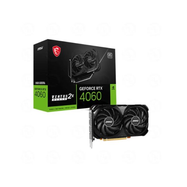 Card màn hình MSI RTX 4060 VENTUS 2X BLACK 8GB OC