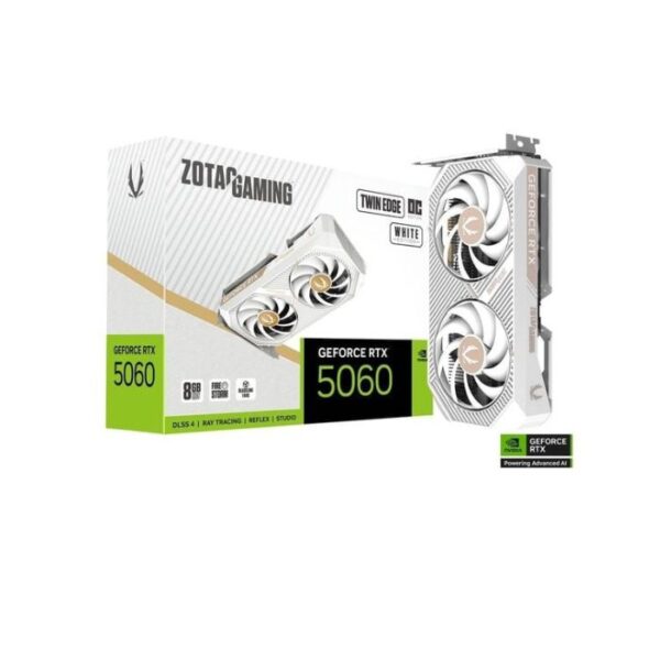 Card màn hình ZOTAC GAMING GeForce RTX 5060 Twin Edge OC White Edition