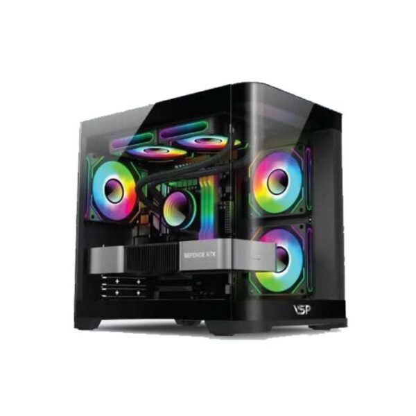 Vỏ case VSP X7 - Black (Kính cong)