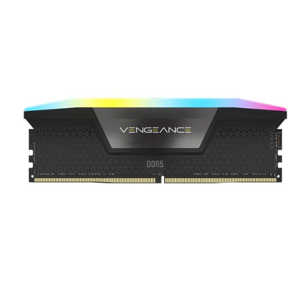 Ram Corsair Vengeance RGB Black 32GB (2x16GB) 5200MHz DDR5 (Cmh32Gx5M2B5200C40)