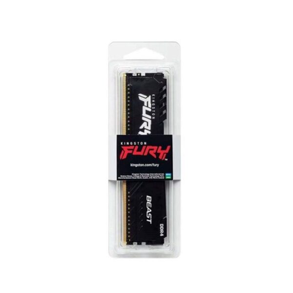 Ram Kingston Fury Beast 8GB DDR4 3200MHz Black