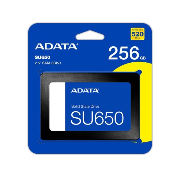 SSD Adata SU650 Sata III 256GB