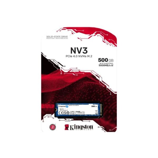 SSD Kingston 500GB NV3 M.2 2280 NVMe