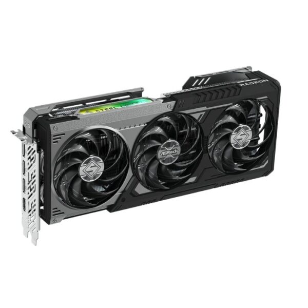Card màn hình ASRock AMD RX 9070 XT 16G Steel Legend Dark