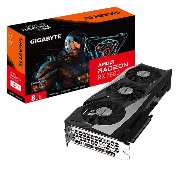 Card màn hình Gigabyte RX 7600 GAMING OC 8G