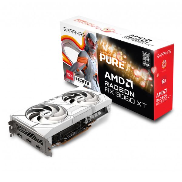 Card màn hình Sapphire PURE AMD RADEON RX 9060 XT GAMING OC 16GB