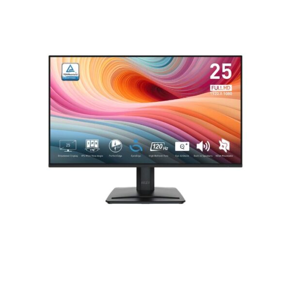 Màn hình MSI Pro MP251 E2 (24.5 inch, Full HD, IPS, 120Hz, 1ms, phẳng)