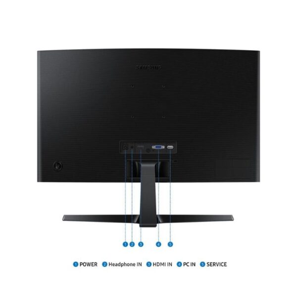 Màn hình Samsung LS24D366GAEXXV (24 inch, VA, FHD, 100Hz, 5ms, Cong, chân V)