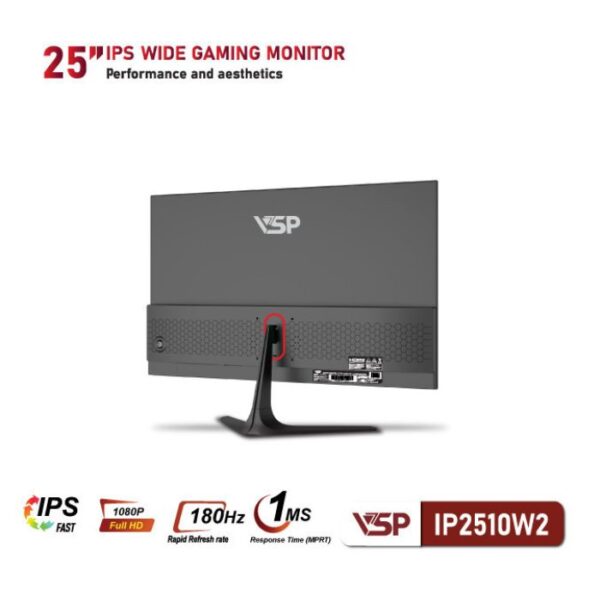 Màn hình VSP IP2510W2 (24.5 inch, Full HD, Fast IPS, 180Hz, 1ms, phẳng)