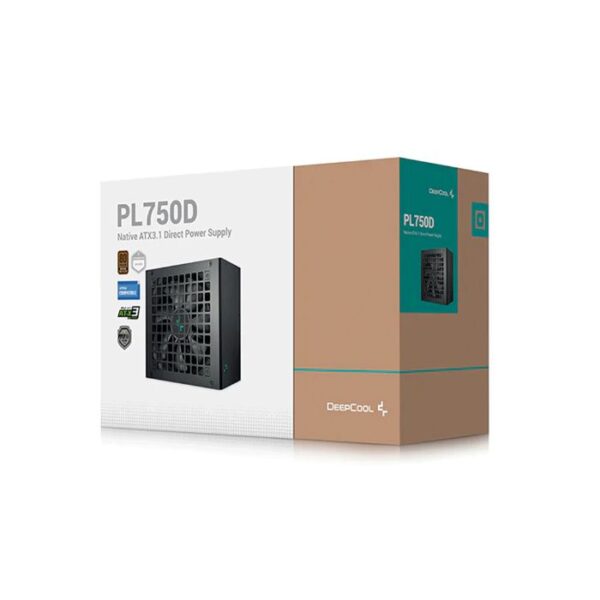 Nguồn Deepcool PL750D 750W Đen | 80 Plus Bronze