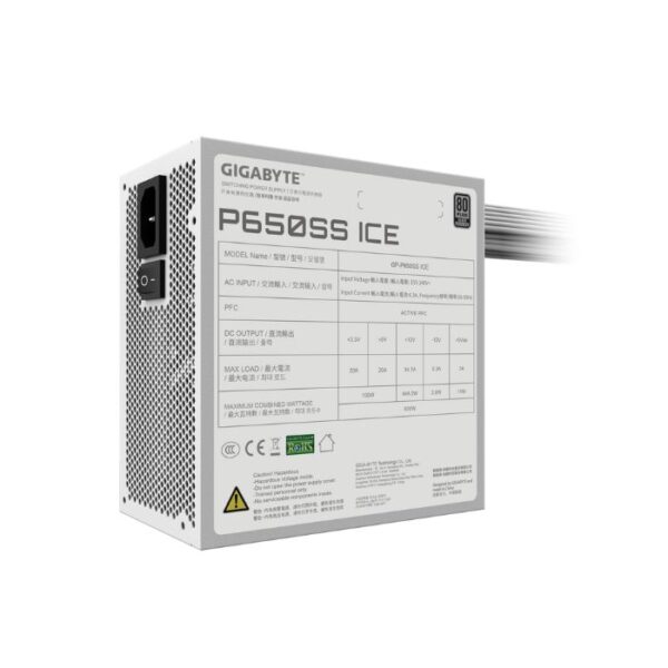 Nguồn Gigabyte P650SS ICE 650W - White