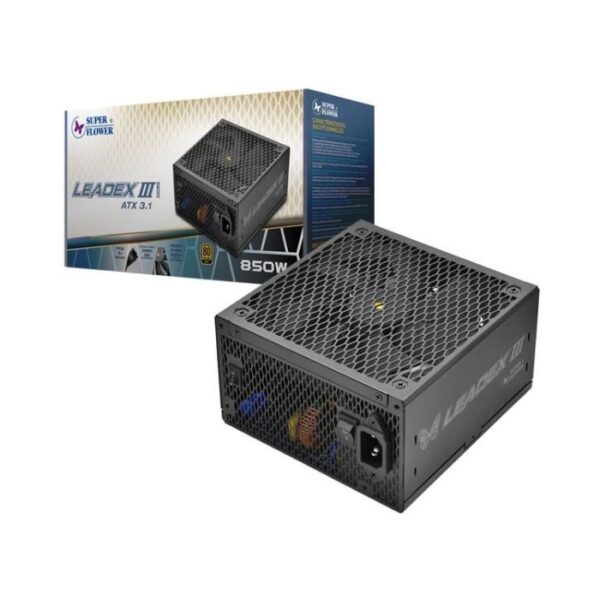 Nguồn SuperFlower LEADEX III Gold UP 850W ATX 3.1 PCIe 5.1