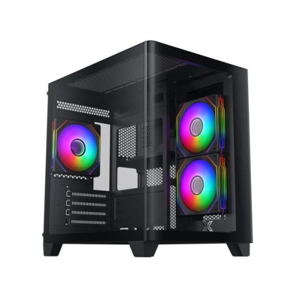 CASE XIGMATEK PANO M NANO 3GF EN45523 (MATX, 3 Fan)