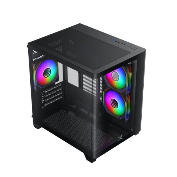 CASE XIGMATEK PANO M NANO 3GF EN45523 (MATX, 3 Fan)