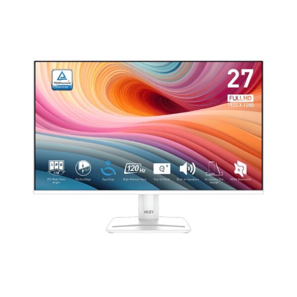 Màn hình MSI Pro MP275W E2 (27 inch, Full HD, IPS, 120Hz, 1 ms, phẳng) White