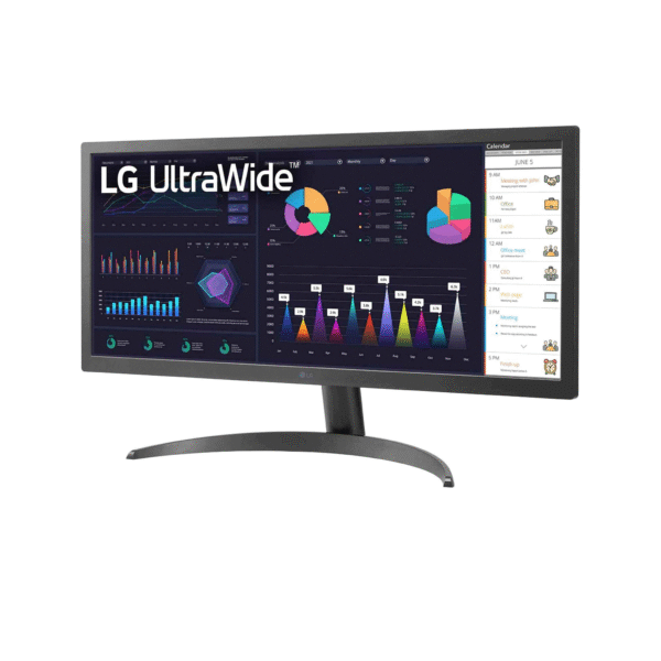 Màn hình Ultrawide LG 26WQ500-B (26 inch, Full HD, IPS, 75Hz, 5ms, USB C, HDR10)