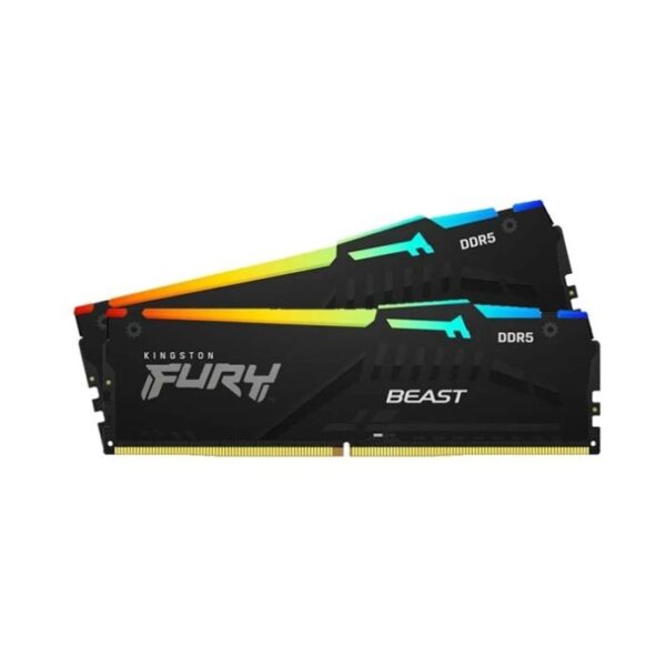 Ram Kingston Fury Beast Black 32GB (2x16GB) 6000MHz DDR5 (KF556C36BBAK2-32WP)