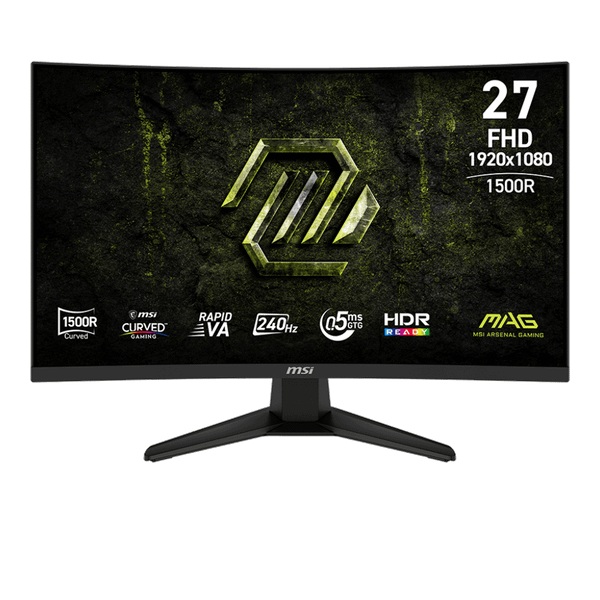 Màn hình Gaming MSI MAG 275CF X24 (27 inch, FHD, 240Hz, VA, 0.5ms, cong)